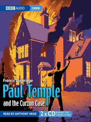 cover image of Paul Temple and The Curzon Case